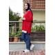Moda Çizgi Desenli Tunik