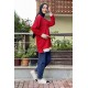 Moda Çizgi Desenli Tunik