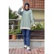 Moda Çizgi Desenli Tunik