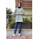 Moda Çizgi Desenli Tunik
