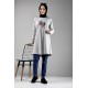 Moda Çizgi Desenli Tunik