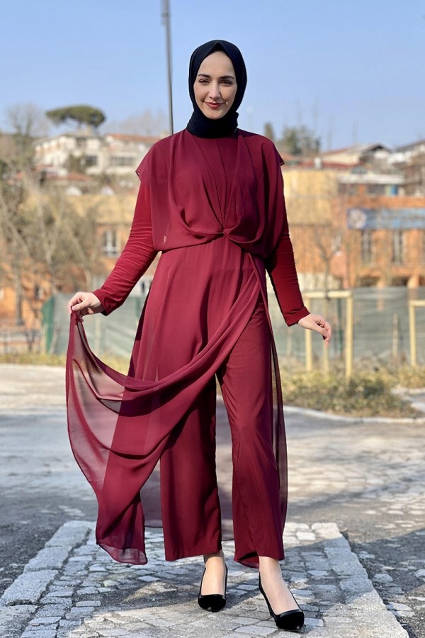 Moda Çizgi Tesettür Tulum