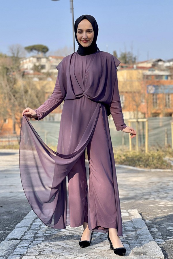 Moda Çizgi Tesettür Tulum