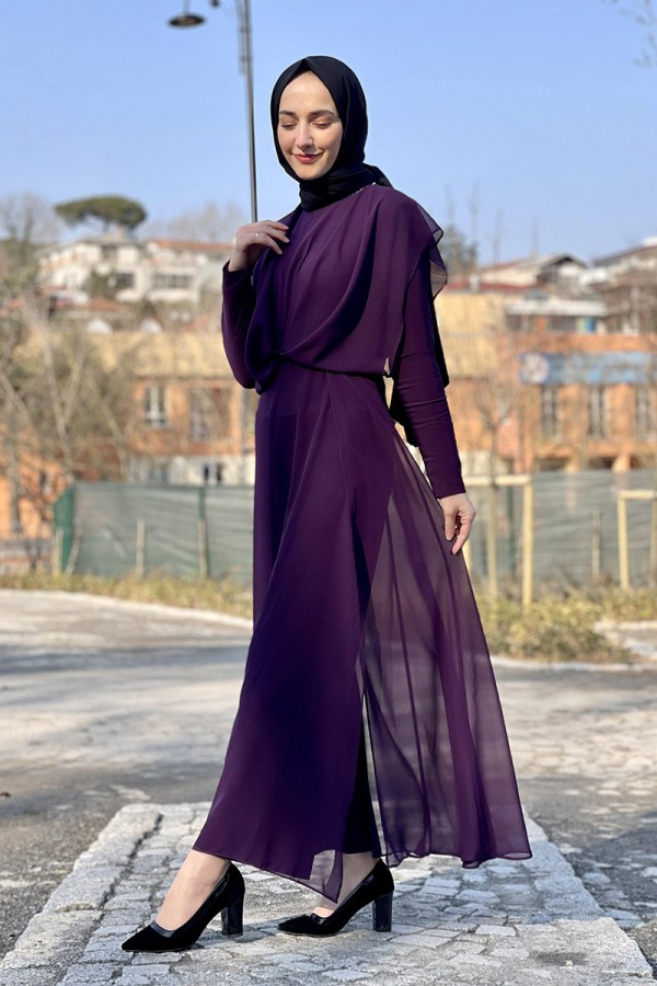 Moda Çizgi Tesettür Tulum