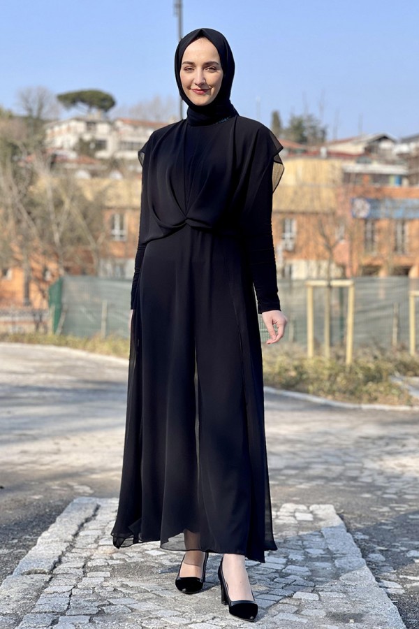 Moda Çizgi Tesettür Tulum