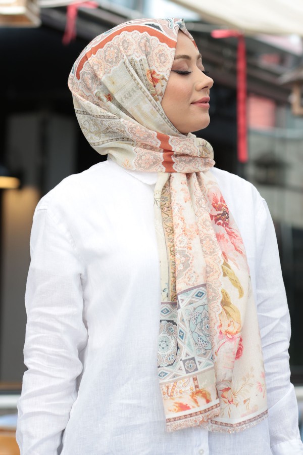 Soft Pamuk Şal Çok Renkli SP-4002