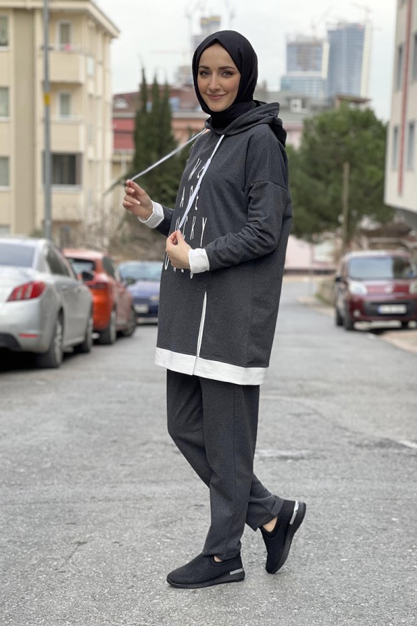 Moda Çizgi Tesettür Takım