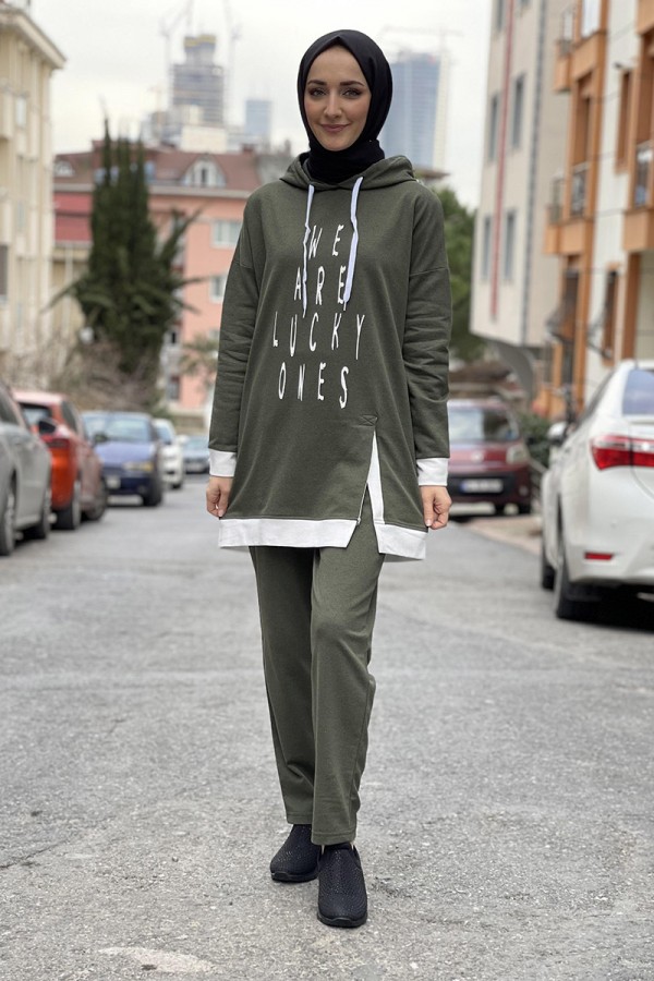 Moda Çizgi Tesettür Takım
