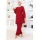 Takım elbise bordo 103