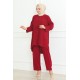 takım elbise bordo 105