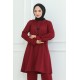 takım elbise bordo 107