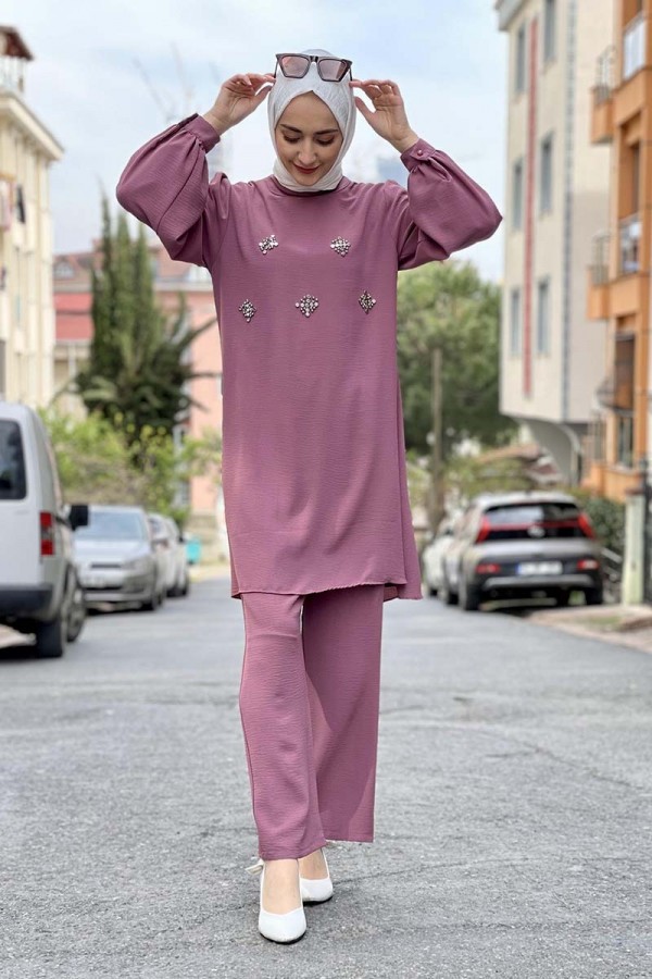 Moda Çizgi Tesettür Takım