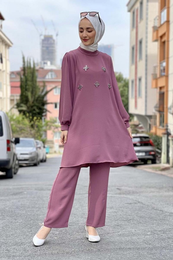 Moda Çizgi Tesettür Takım