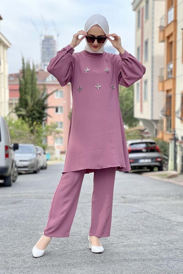 Moda Çizgi Tesettür Takım