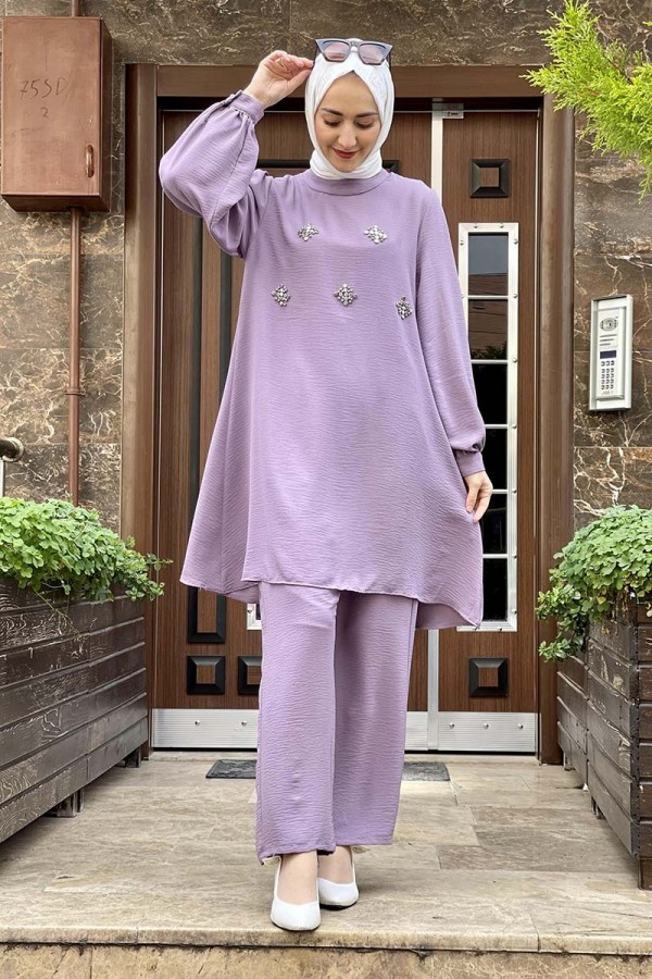 Moda Çizgi Tesettür Takım
