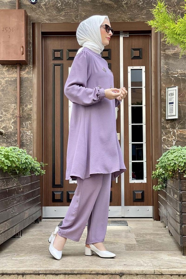 Moda Çizgi Tesettür Takım