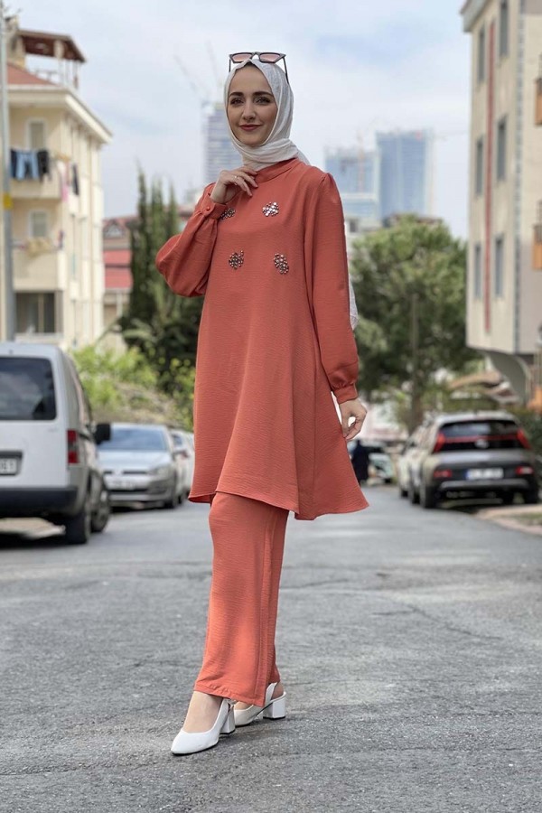 Moda Çizgi Tesettür Takım