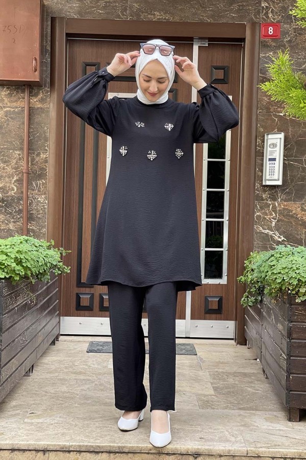 Moda Çizgi Tesettür Takım