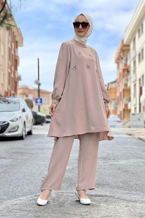 Moda Çizgi Tesettür Takım