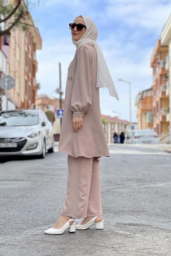 Moda Çizgi Tesettür Takım
