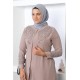 Moda Çizgi Tesettür Elbise