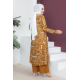 Tesettür 3 lü Takım Taba