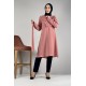 Moda Çizgi Desenli Tunik