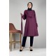 Moda Çizgi Desenli Tunik