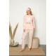 Welsoft Polar Kadın Manşetli Pijama Takımı 8417