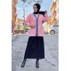 Moda Çizgi Triko Hırka