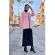 Moda Çizgi Triko Hırka