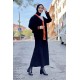 Moda Çizgi Triko Hırka