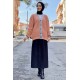 Moda Çizgi Triko Hırka