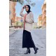 Moda Çizgi Triko Hırka