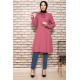 Moda Çizgi Desenli Tunik