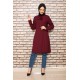 Moda Çizgi Desenli Tunik