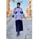 Moda Çizgi Triko Hırka