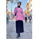 Moda Çizgi Triko Hırka