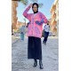Moda Çizgi Triko Hırka