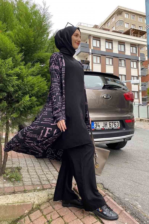 Moda Çizgi Tesettür Takım