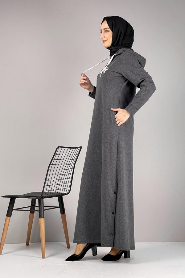 Moda Çizgi Tesettür Elbise