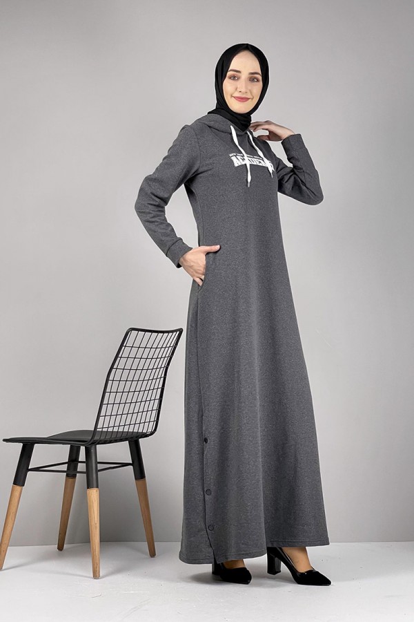 Moda Çizgi Tesettür Elbise
