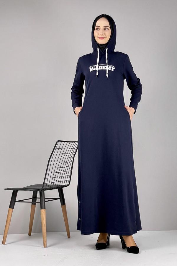 Moda Çizgi Tesettür Elbise