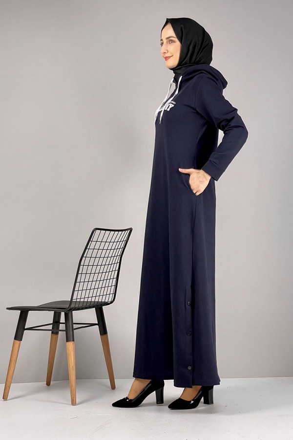 Moda Çizgi Tesettür Elbise