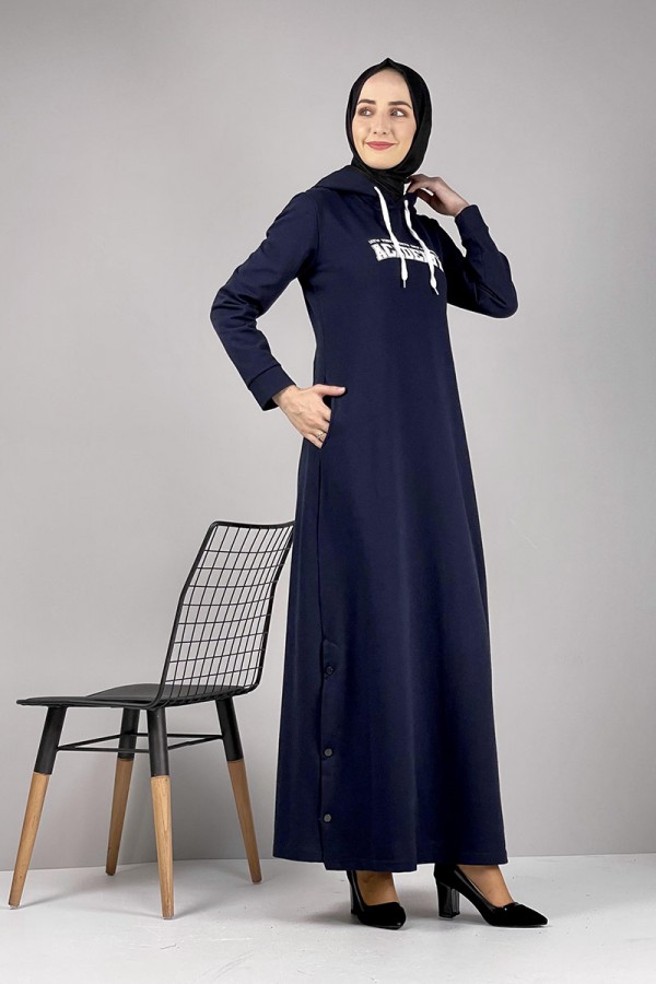 Moda Çizgi Tesettür Elbise