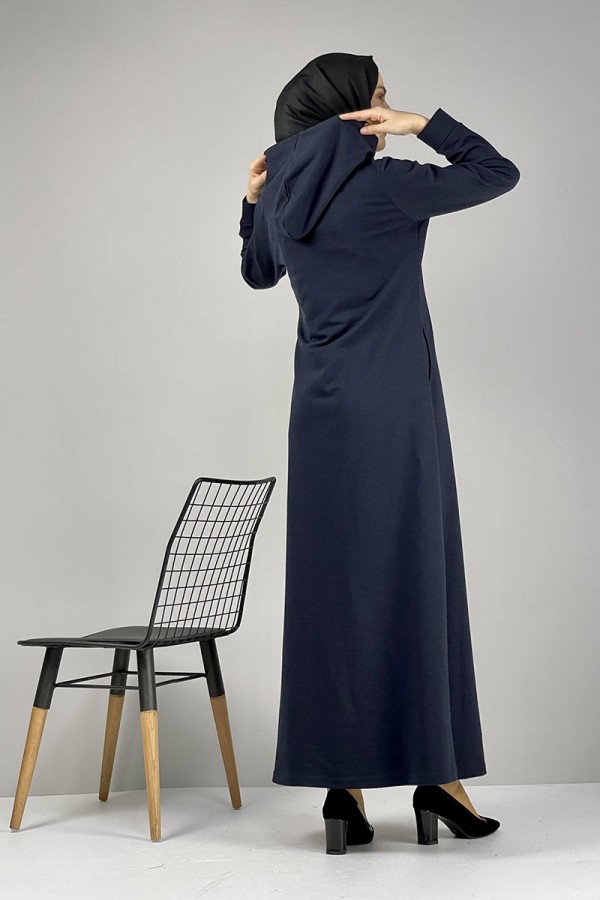Moda Çizgi Tesettür Elbise