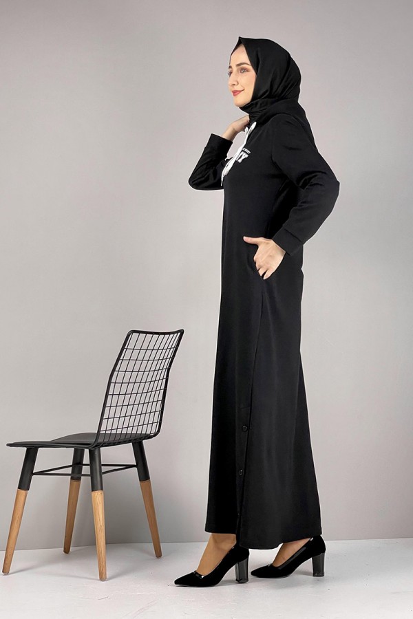 Moda Çizgi Tesettür Elbise