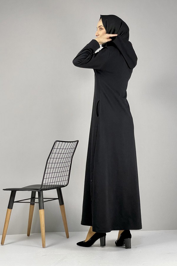 Moda Çizgi Tesettür Elbise