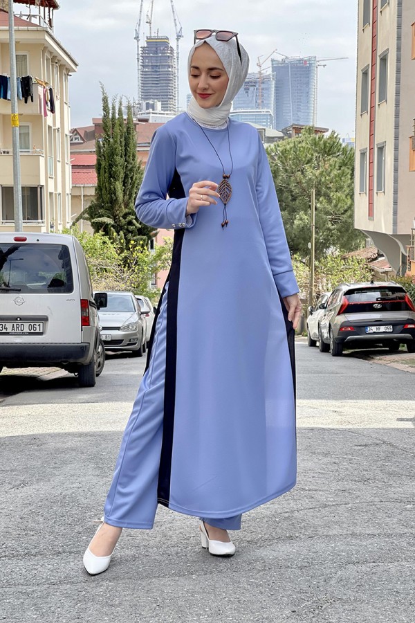 Moda Çizgi Tesettür Takım