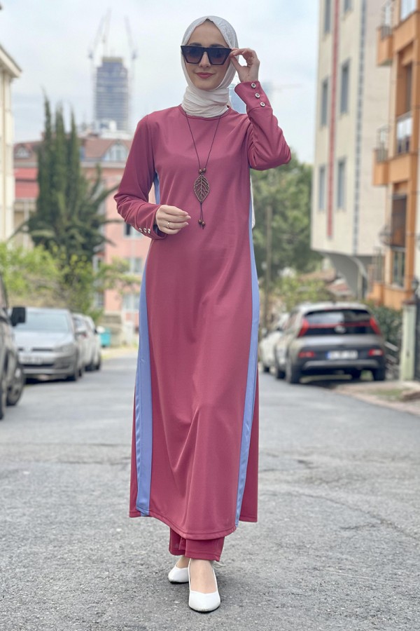 Moda Çizgi Tesettür Takım